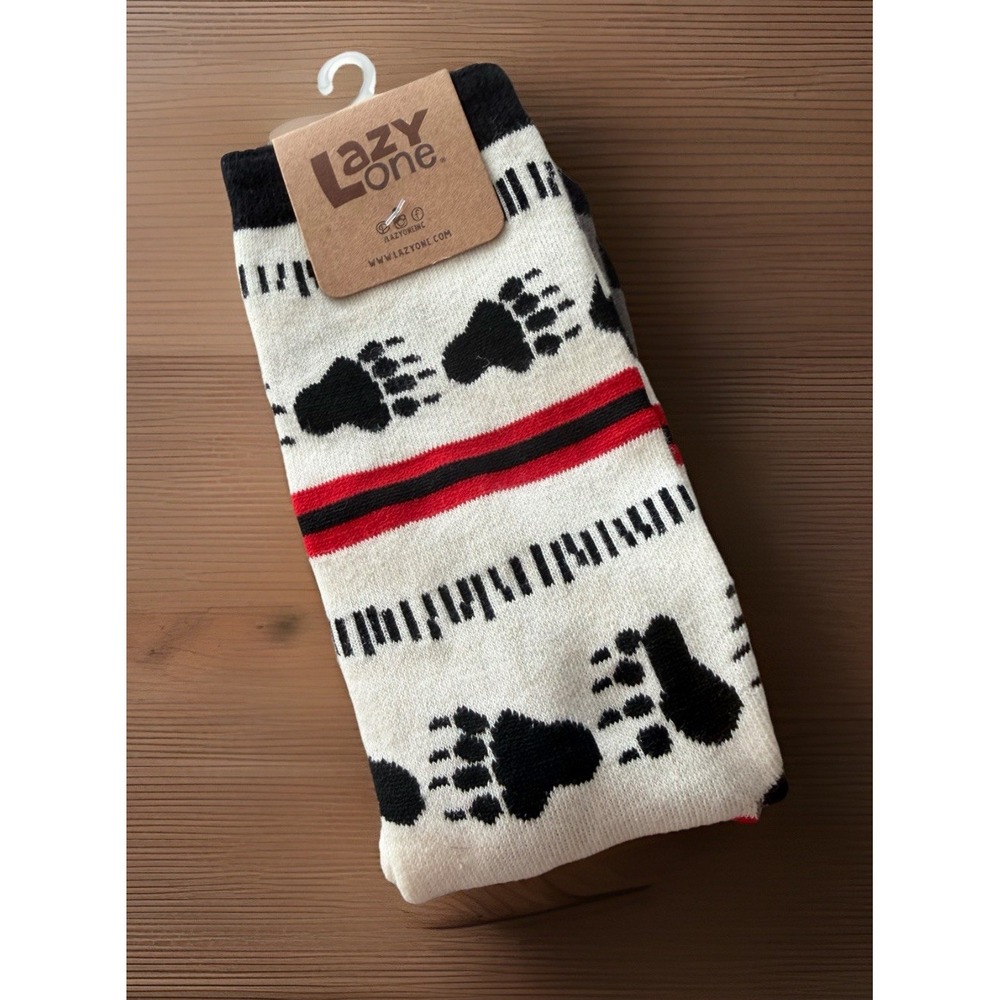 Lazy One Beary Cool Bear Socks Womens‎ 5–10 Mens 4–8 Novelty Cabin Gift